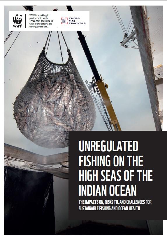 Cover page of the report Unregulated Fishing on the High Seas of the Indian Ocean